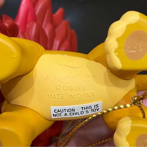 Vintage Disney SIMBA Lion King Grolier First Issue Christmas Ornament - Picture 12 of 15
